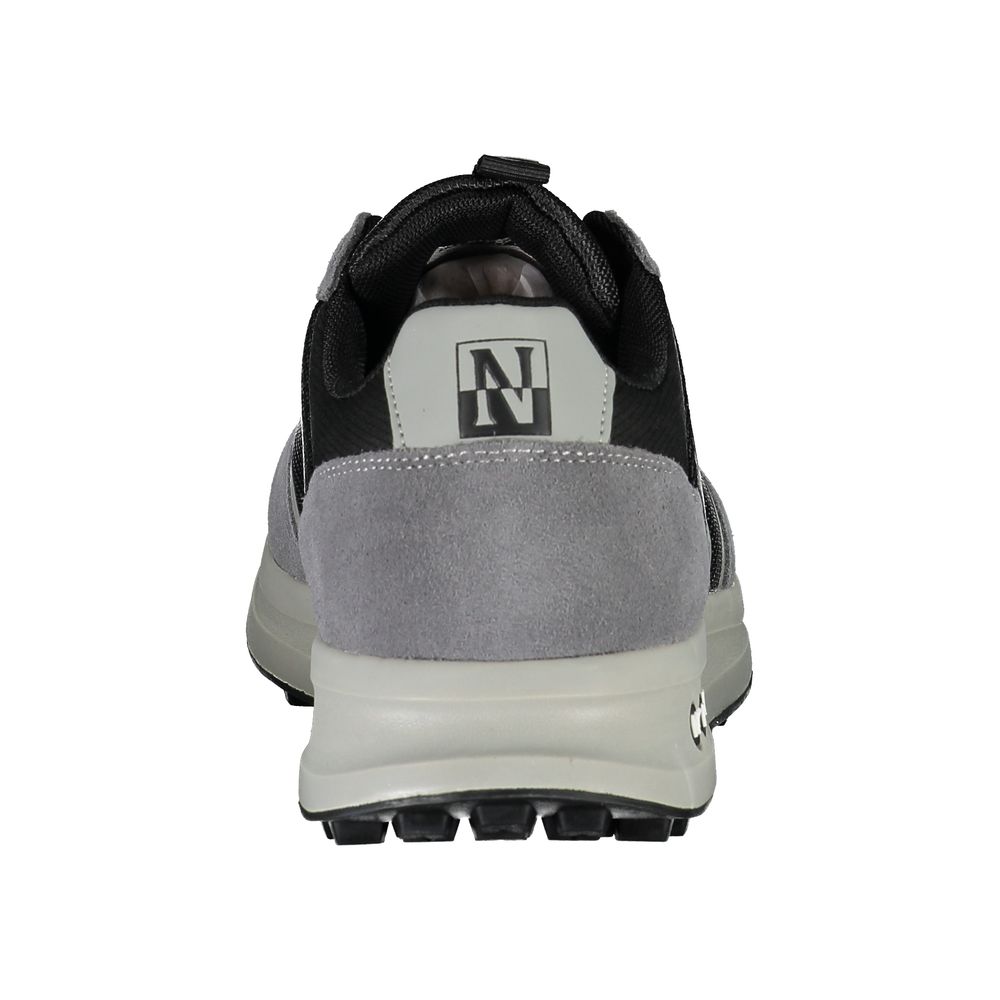 Napapijri Gray Polyester Sneaker