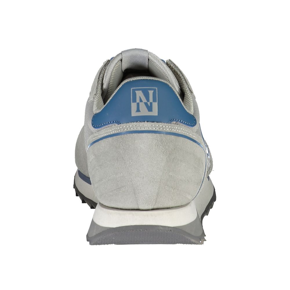 Napapijri Gray Polyester Sneaker