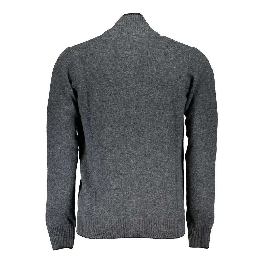 North Sails Gray Fabric Sweater