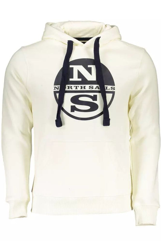 North Sails White Cotton Sweater