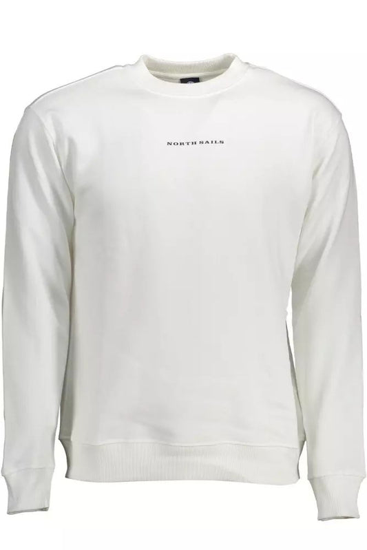 North Sails White Cotton Sweater