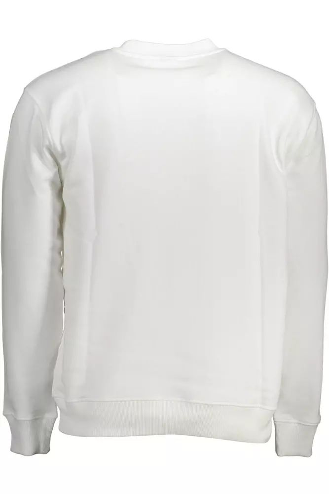 North Sails White Cotton Sweater