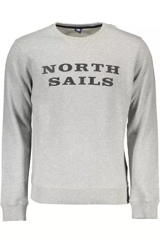 North Sails Gray Cotton Sweater