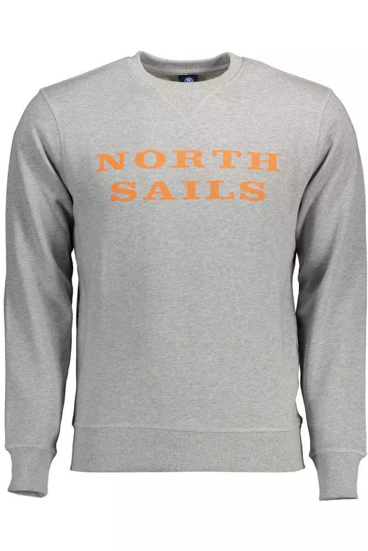 North Sails Gray Cotton Sweater