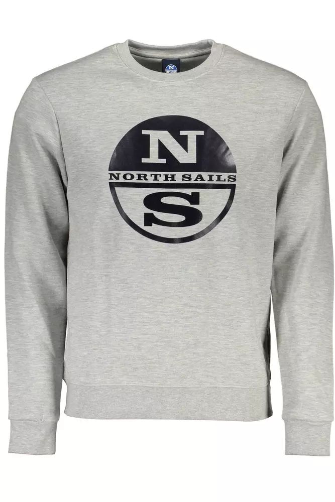 North Sails Gray Cotton Sweater