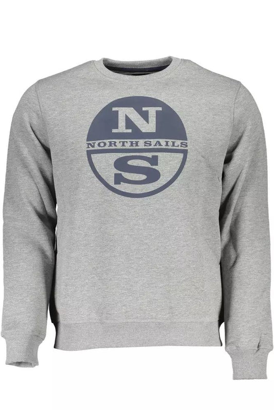 North Sails Gray Cotton Sweater