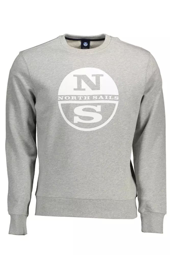 North Sails Gray Cotton Sweater