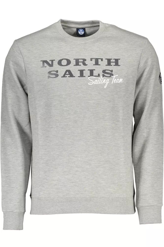 North Sails Gray Cotton Sweater