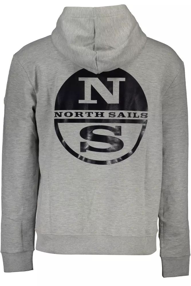 North Sails Gray Cotton Sweater