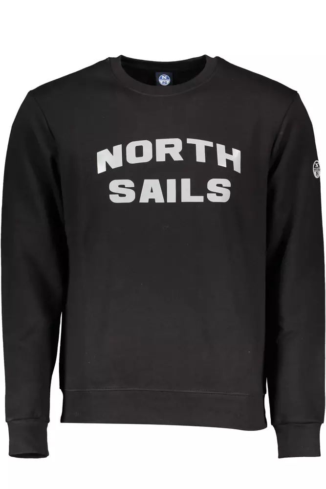 North Sails Black Cotton Sweater