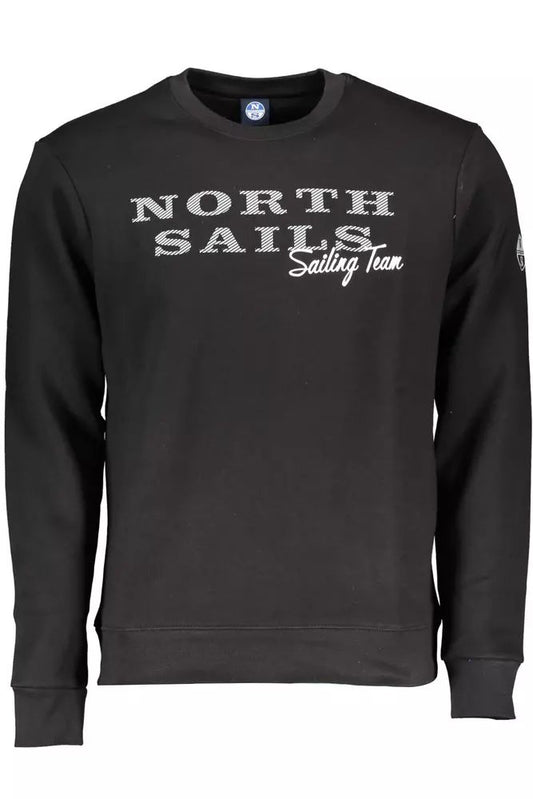 North Sails Black Cotton Sweater