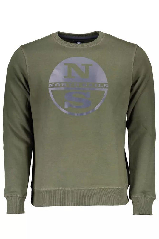 North Sails Green Cotton Sweater