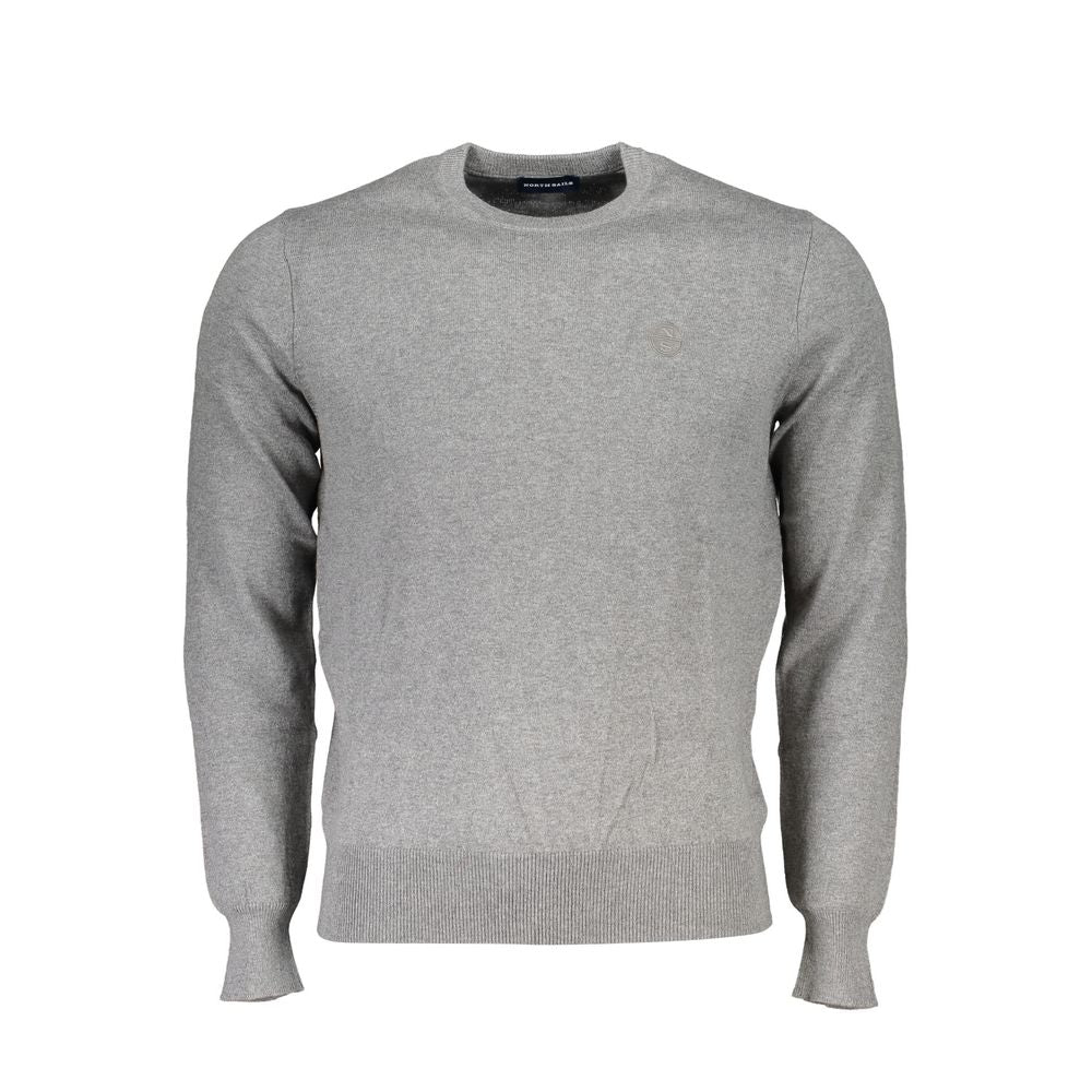 North Sails Gray Fabric Sweater