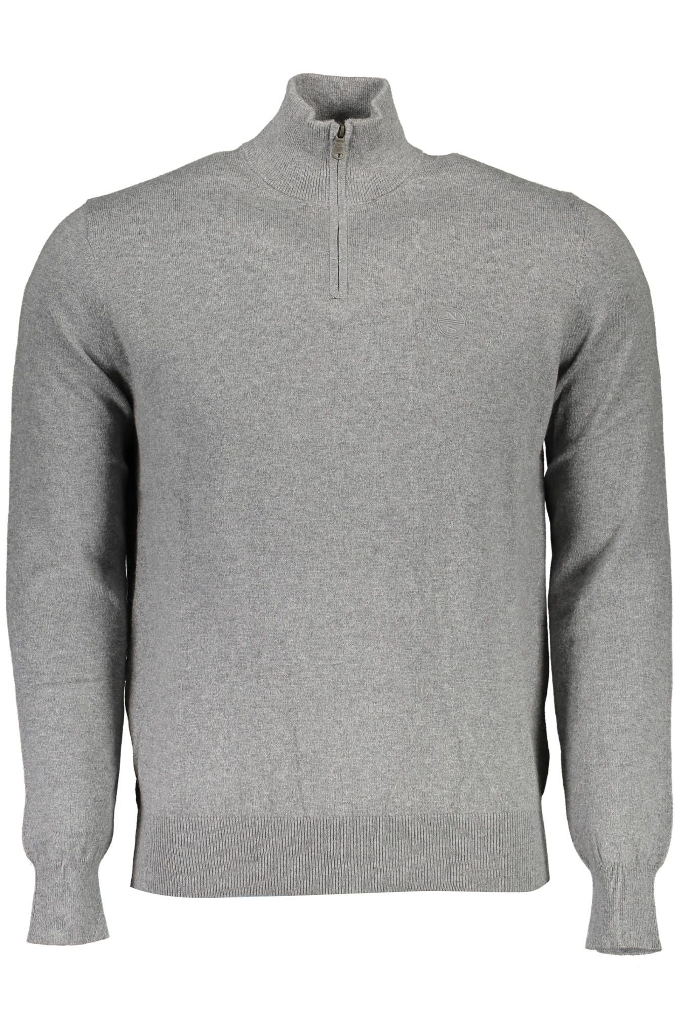 North Sails Gray Cotton Sweater