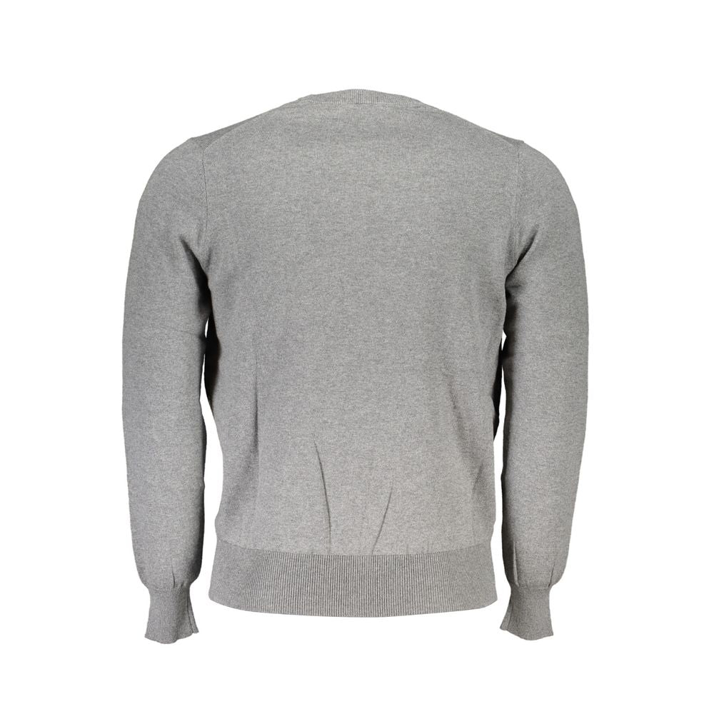 North Sails Gray Fabric Sweater