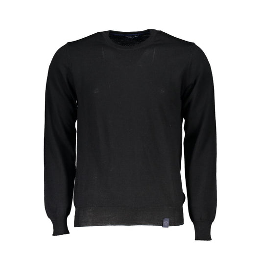 North Sails Black Fabric Sweater