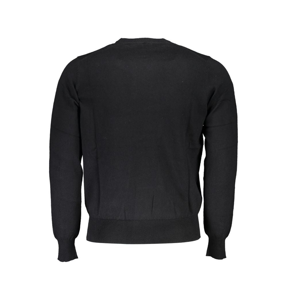 North Sails Black Fabric Sweater