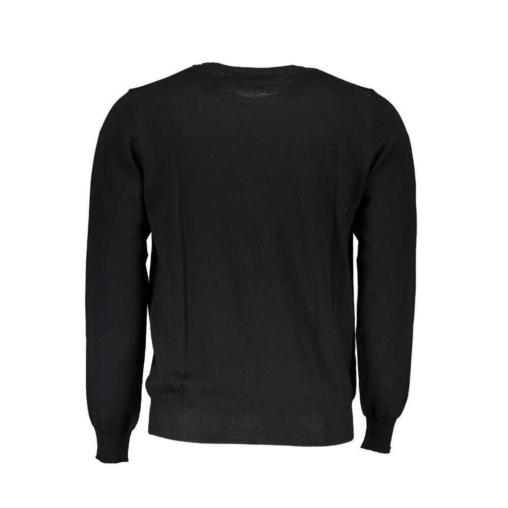 North Sails Black Fabric Sweater