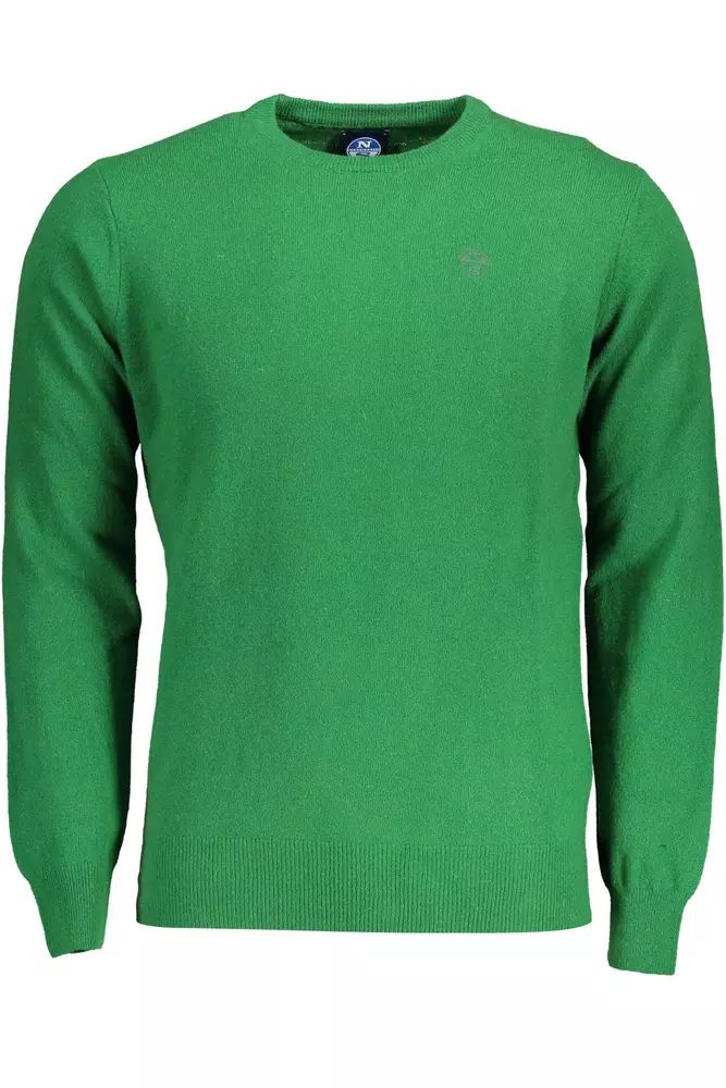 North Sails Green Wool Sweater