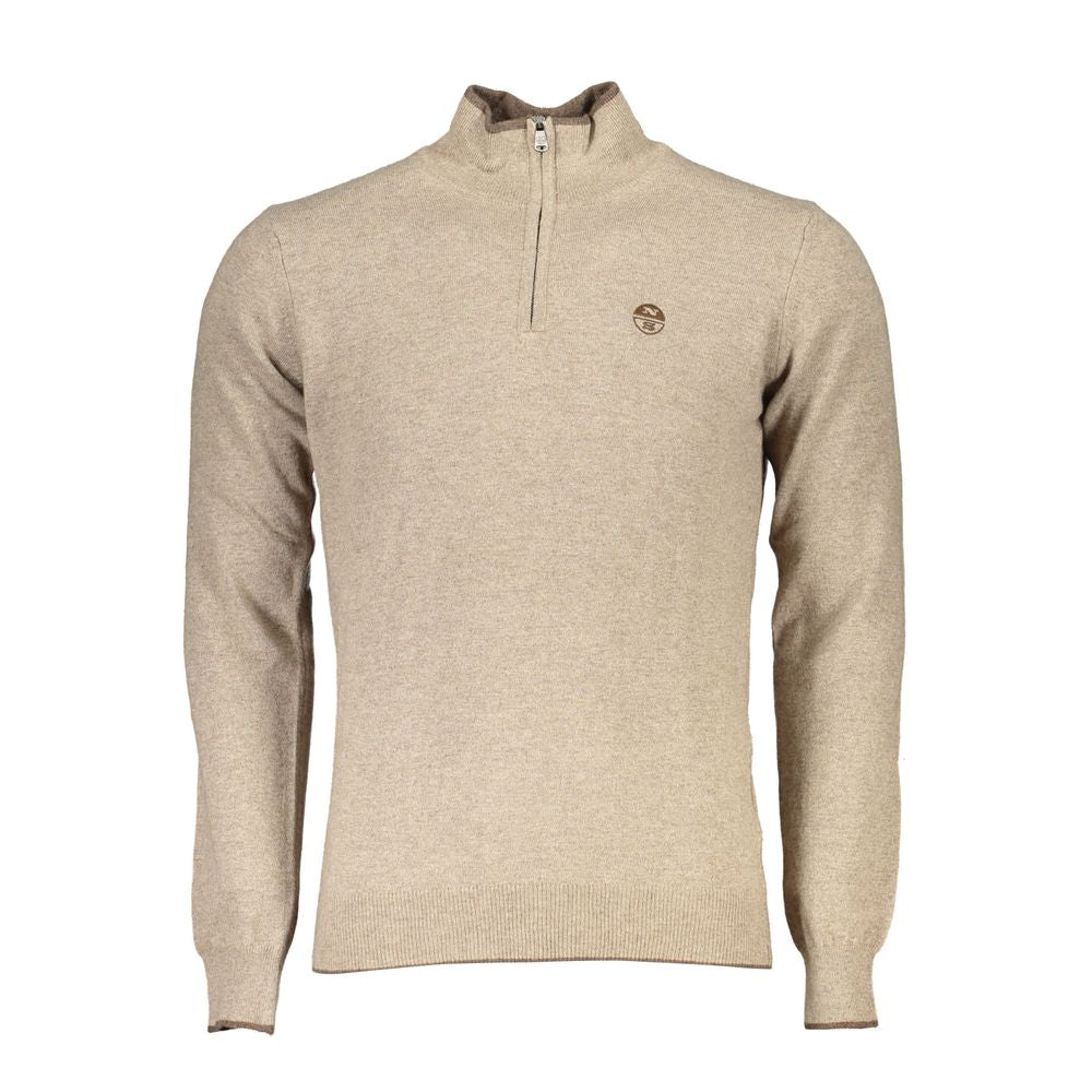 North Sails Beige Fabric Sweater