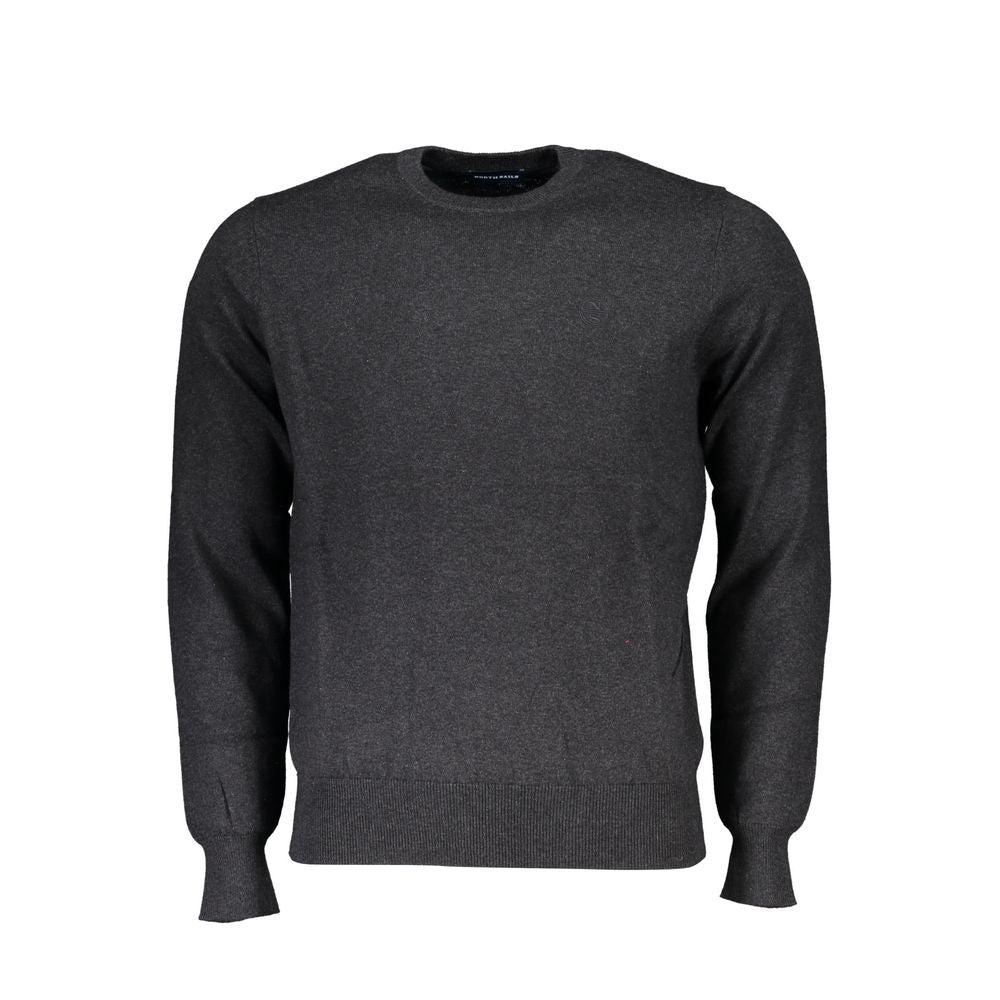 North Sails Gray Fabric Sweater