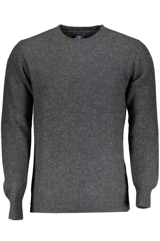 North Sails Gray Wool Sweater