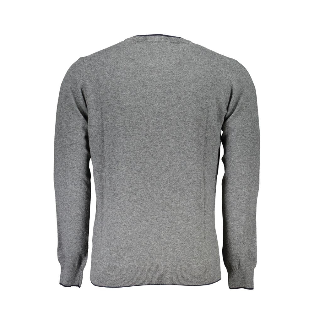 North Sails Gray Fabric Sweater