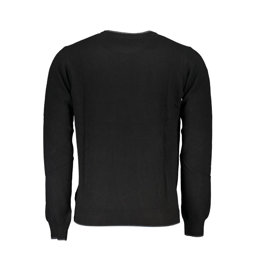 North Sails Black Fabric Sweater