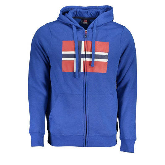 Norway 1963 Blue Cotton Sweater