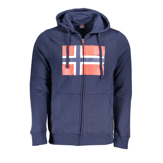 Norway 1963 Blue Cotton Sweater