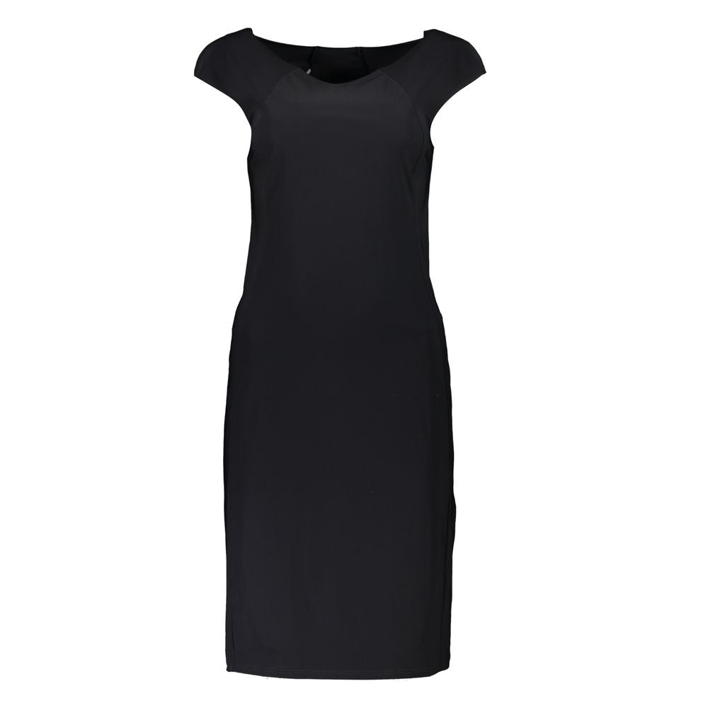 Patrizia Pepe Black Elastane Dress