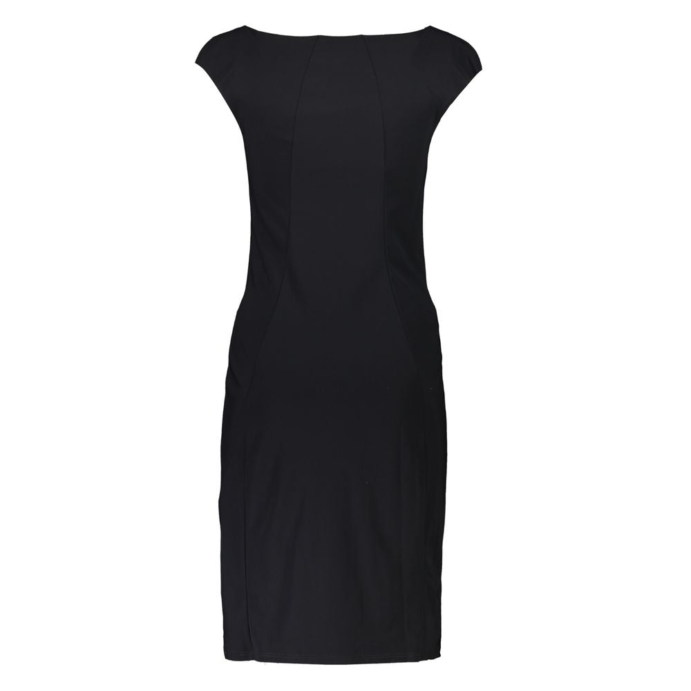 Patrizia Pepe Black Elastane Dress