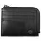 Piquadro Black Leather Wallet