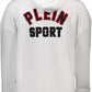 Plein Sport White Cotton Sweater