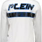 Plein Sport White Cotton Sweater