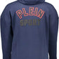 Plein Sport Blue Cotton Sweater