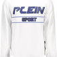 Plein Sport White Cotton Sweater