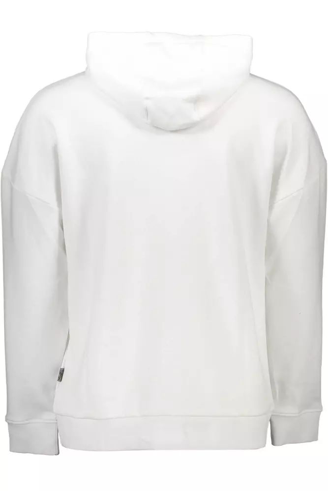 Plein Sport White Cotton Sweater