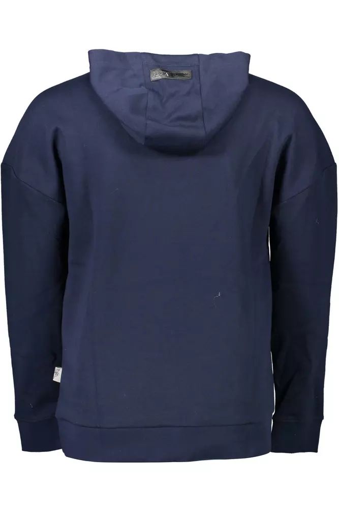 Plein Sport Blue Cotton Sweater