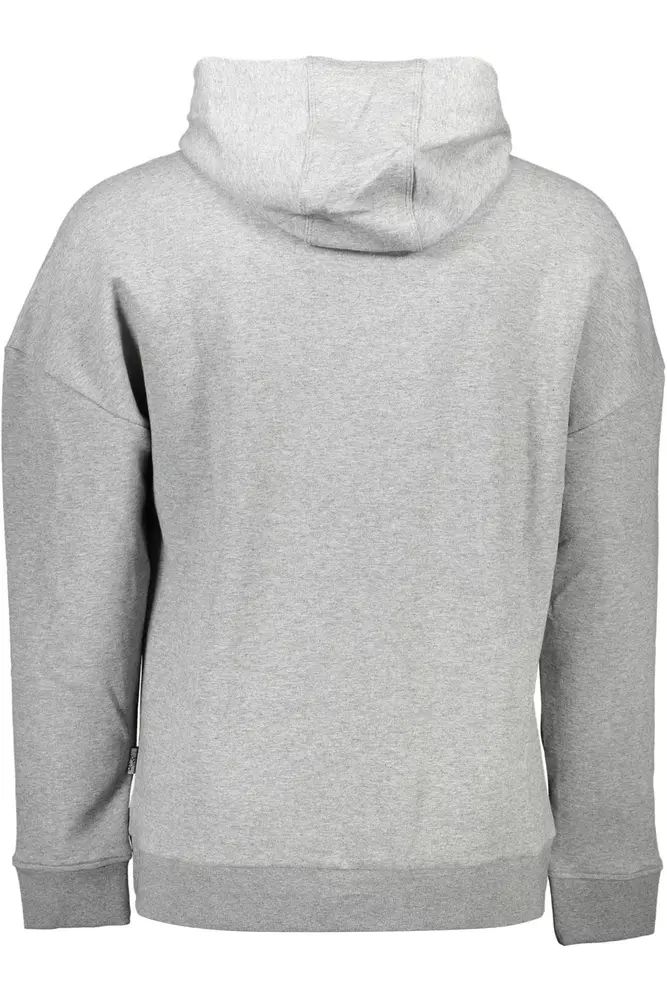 Plein Sport Gray Cotton Sweater