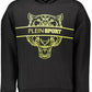 Plein Sport Black Cotton Sweater