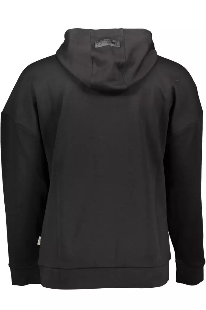 Plein Sport Black Cotton Sweater