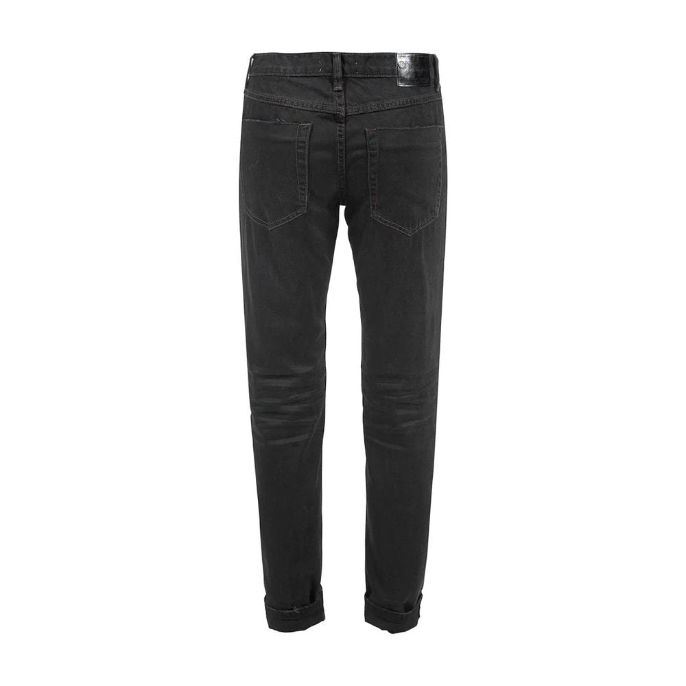 One Teaspoon Black Cotton Jeans & Pant