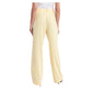 Patrizia Pepe Yellow Polyester Jeans & Pant