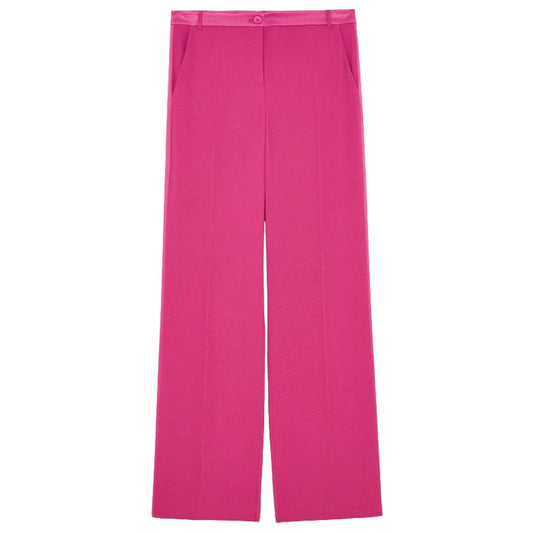 Patrizia Pepe Fuchsia Viscose Jeans & Pant