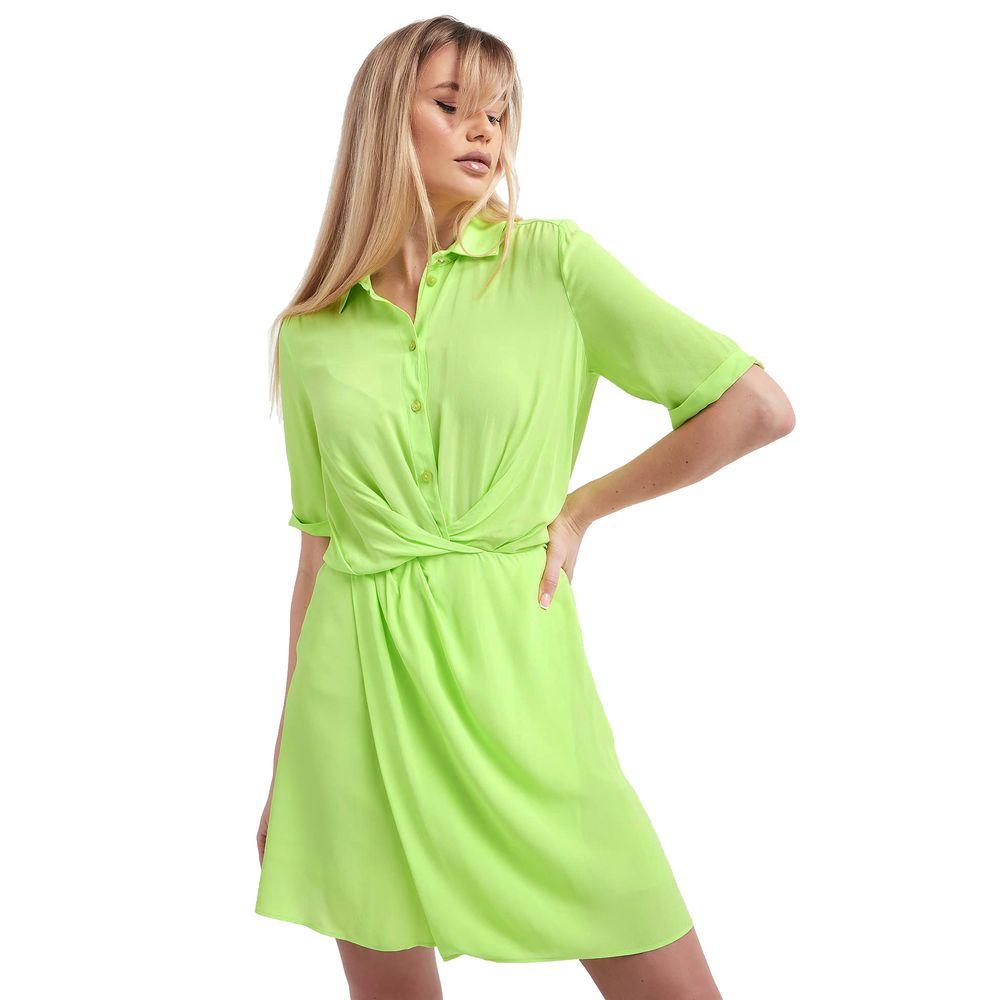 Patrizia Pepe Green Viscose Dress