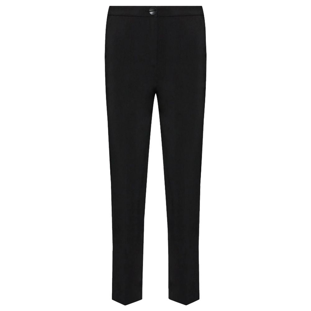 Patrizia Pepe Black Polyester Jeans & Pant