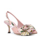 Dolce & Gabbana Pink Leather Pump