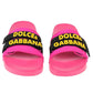 Dolce & Gabbana Fuchsia Polyamide Sandal