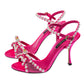 Dolce & Gabbana Fuchsia Viscose Sandal